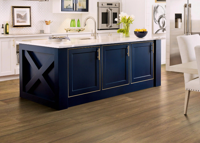 Allspruce Hickory Hardwood in Devonshire in Kitchen